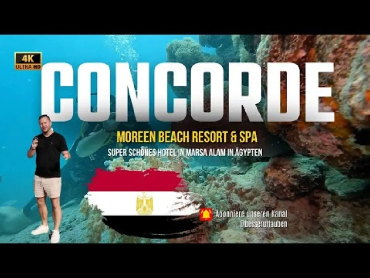 Video: Concorde Moreen Beach Resort & Spa - Super schönes Hotel in Marsa Alam in Ägypten